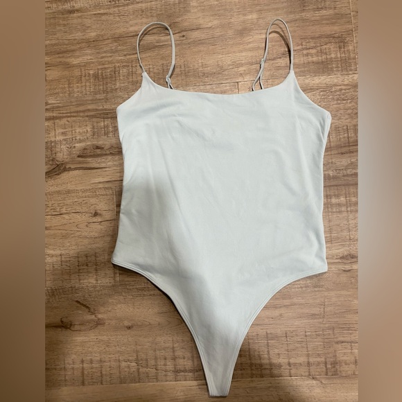 Babaton Tops - Babaton Contour Camisole Bodysuit in Pale Blue